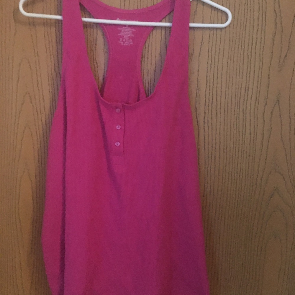 COMFORT choice pink tank top size 1x A-51